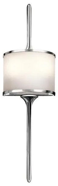 Απλίκα Φωτιστικό Μπάνιου  2xG9  IP44  56cm  Mona Elstead Lighting KL-MONA-S-PC Χρώμιο