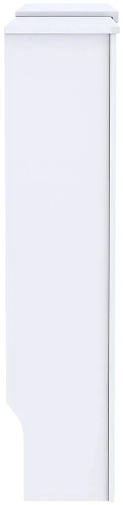 vidaXL Καπάκι Καλοριφέρ 2 pcs Λευκό 205 x 20,5 x 81,5 εκ.