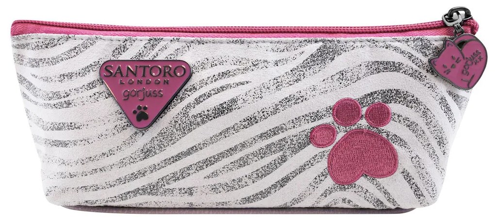 Κασετίνα Gorjuss Ruby wild Γκρι (22.3 x 8.8 x 5.7 cm)