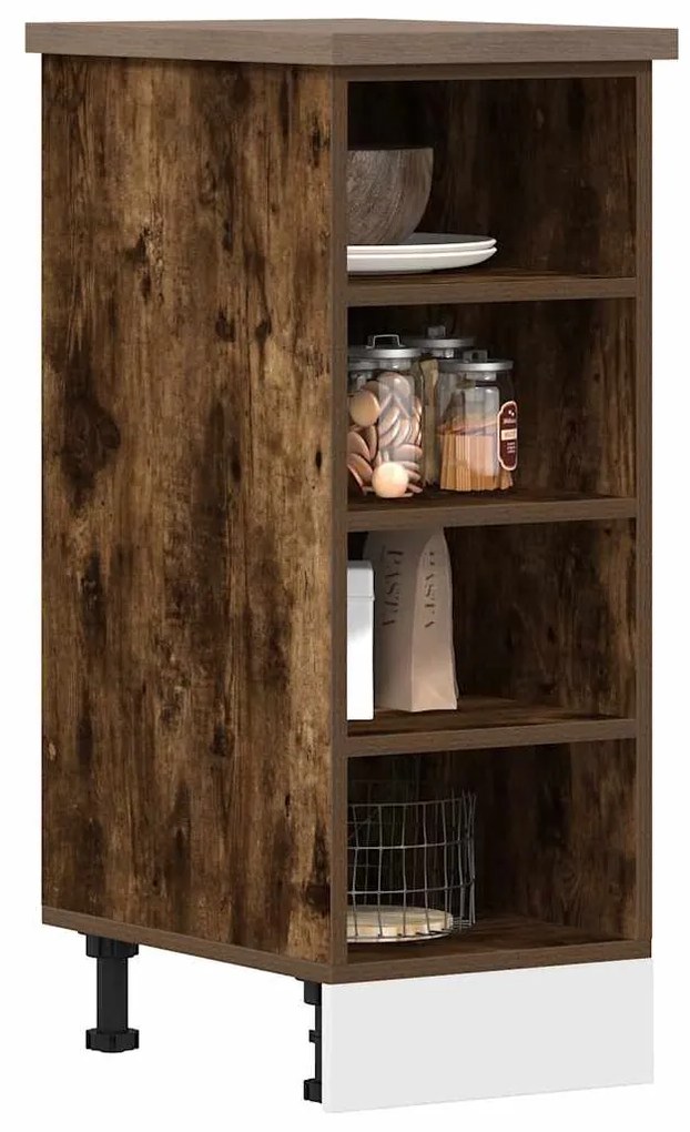 Ντουλάπι "Riga" Καπνιστή Δρυς 30x44,5x81,5 εκ. από Τεχνητό Ξύλο