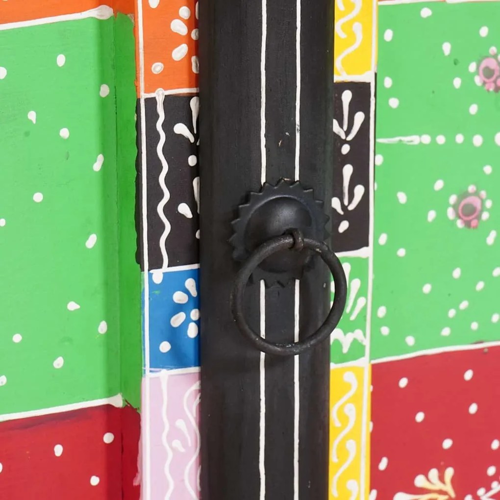 vidaXL Ντουλάπι νιπτήρα Καφέ 60 x 35 x 55 cm Στερεό ξύλο μάνγκο