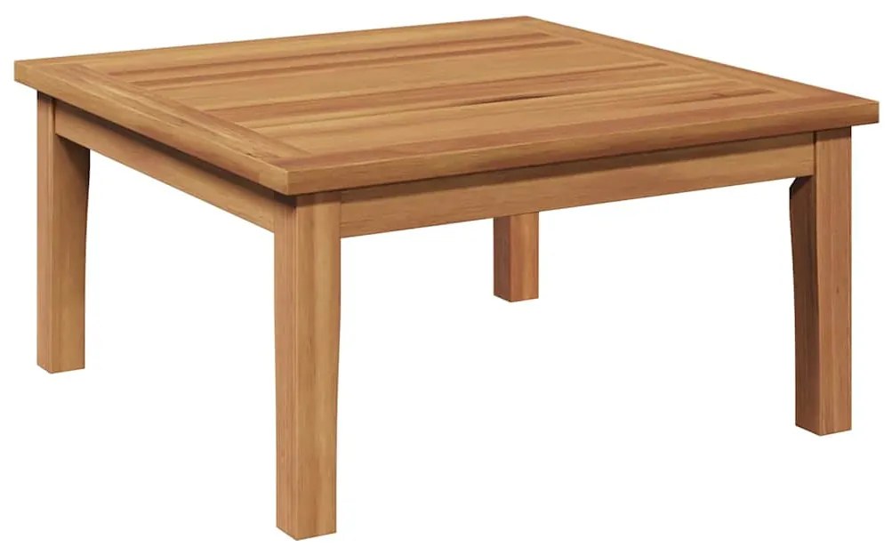 vidaXL Τραπέζι Κήπου Καφέ Μασίφ ξύλο teak