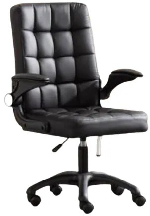 OEM Καρέκλα Γραφείου-Gaming Chair YT-017 Μαύρη Δερμάτινη