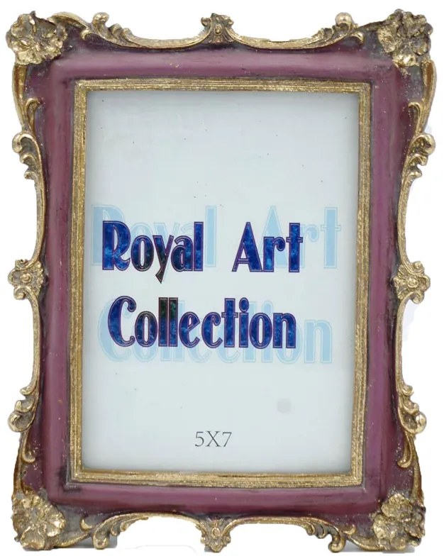 Κορνίζα Αντικέ Πολυεστερική Σάπιο Μήλο-Χρυσή Royal Art 13x18εκ. YUA2/57/57BG