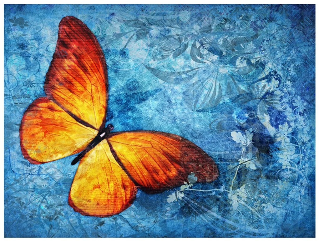 Φωτοταπετσαρία - Fiery butterfly 200x154