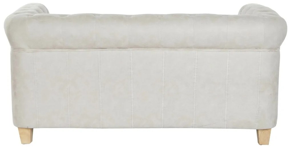 Καναπές DKD Home Decor 151 x 82 x 70 cm Φυσικό Ξύλο Καφέ Κρεμ Vintage
