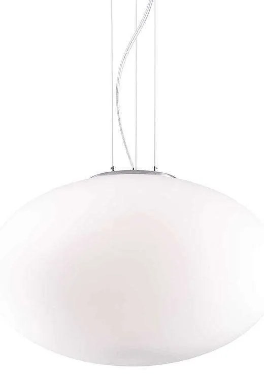 Φωτιστικό Οροφής Candy 086743 50x34/243cm 1xE27 60W White Ideal Lux