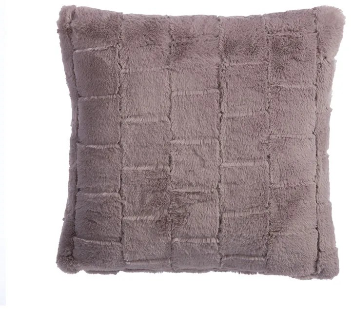 Διακοσμητικό Μαξιλάρι Rabbit Fur Barlow Pale Mauve 45x45 Nef-Nef Homeware