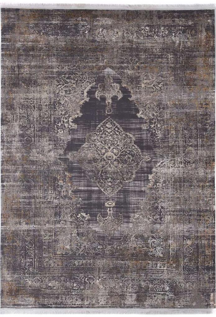 Χαλί Alice 2408 Anthracite-Gold Royal Carpet 200X290cm