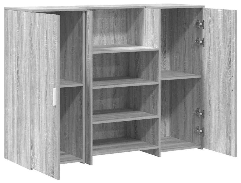 vidaXL Γραφείο υποδοχής 135x50x103,5 εκ. Επεξεργασμένο Ξύλο