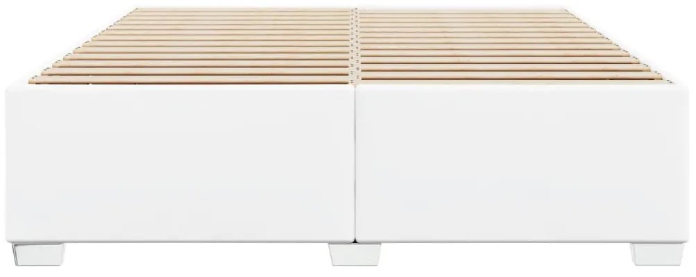 vidaXL Πλαίσιο Κρεβατιού Λευκό 180x200 εκ. από Συνθετικό Δέρμα