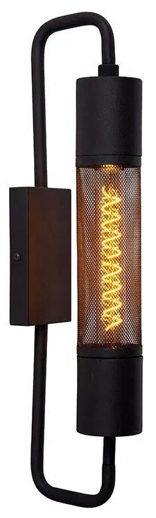 Φωτιστικό Επίτοιχο Lucide 05233-01-30 CALIXT Μαύρο Ματ (Black Mat)
