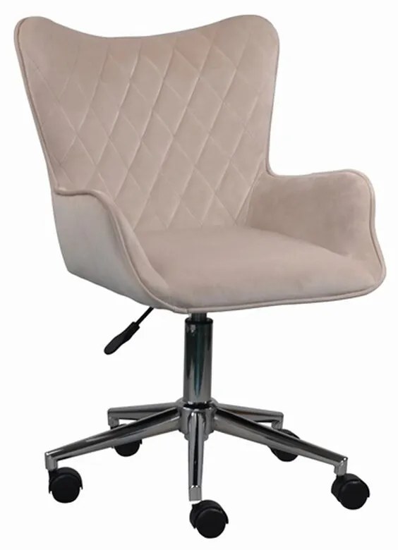 Καρέκλα DKD Home Decor Κρεμ Ασημί 52 x 56,5 x 80 cm