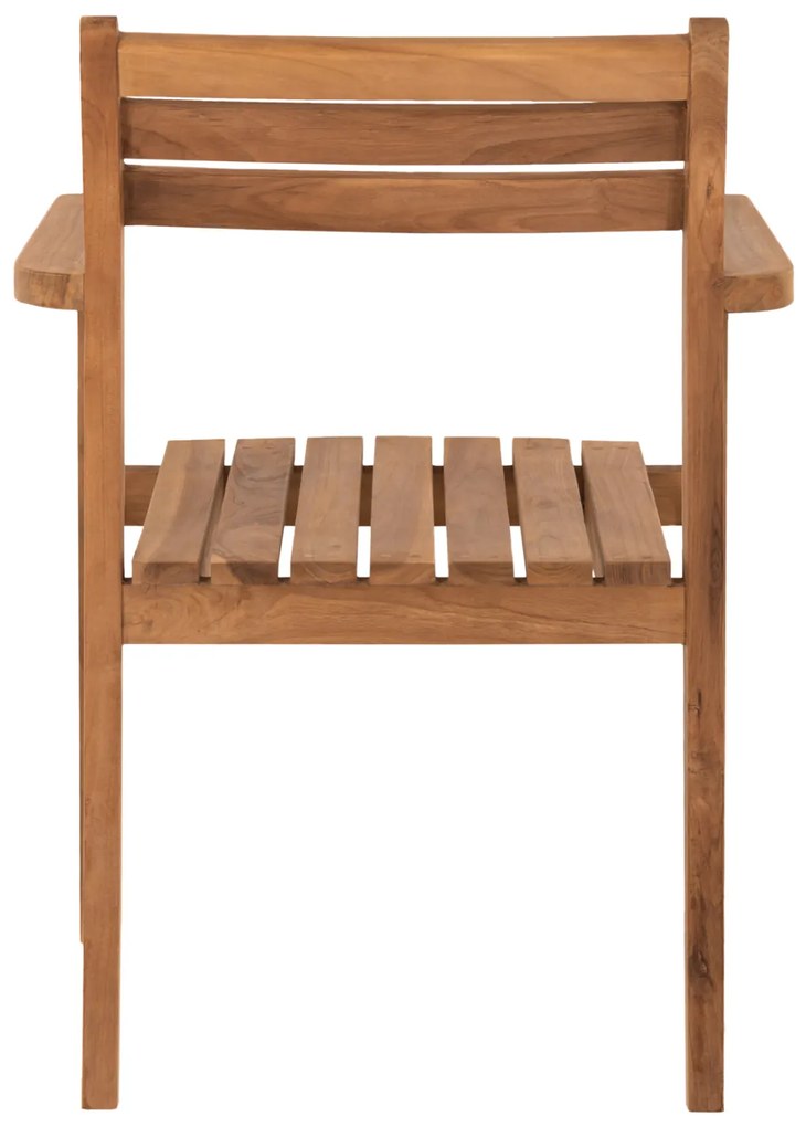 ΠΟΛΥΘΡΟΝΑ ERIETTA ΞΥΛΟ TEAK ΣΤΟΙΒΑΖΟΜΕΝΗ HM9534 ΣΕ ΦΥΣΙΚΟ ΧΡΩΜΑ 60x54x87Y εκ.