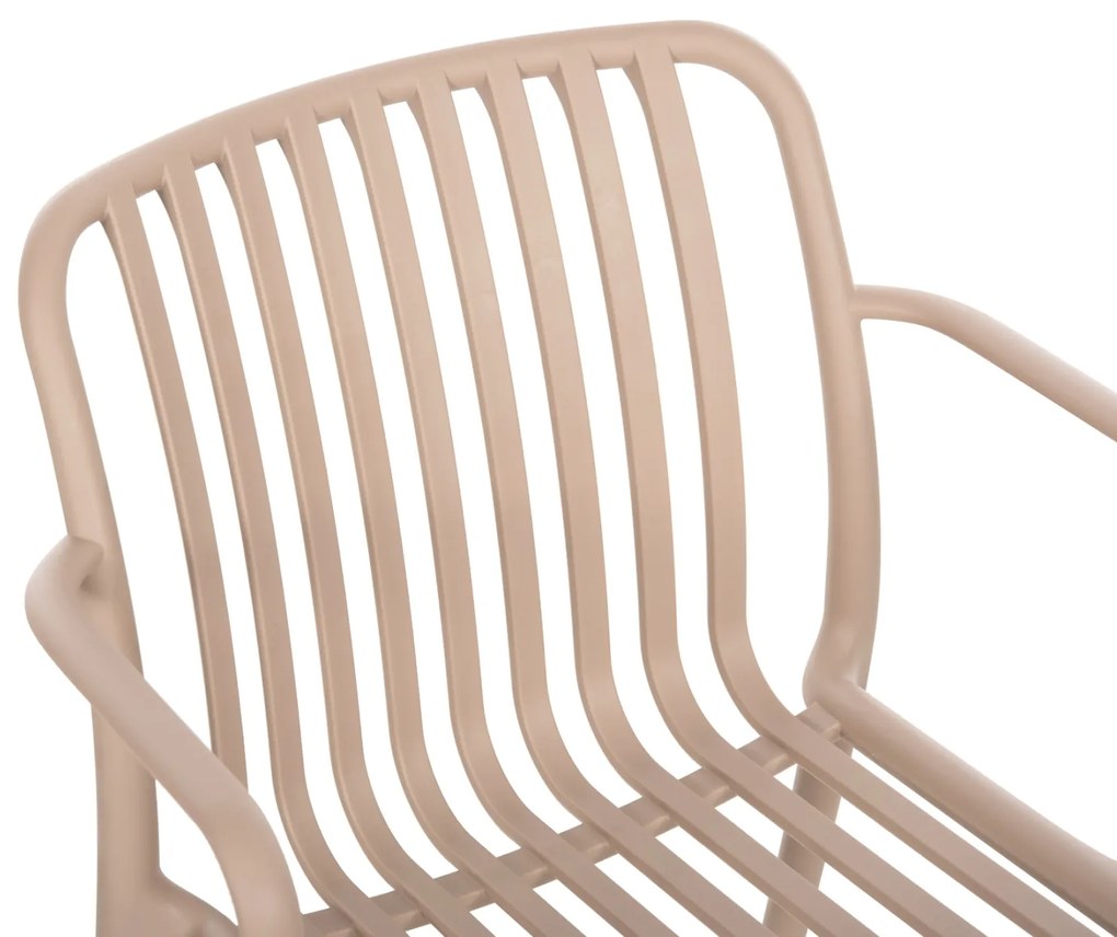 ΠΟΛΥΘΡΟΝΑ ΕΞΩΤ.ΧΩΡΟΥ CONVEE HM6105.04 ΚΑΠΟΥΤΣΙΝΟ ΠΟΛΥΠΡΟΠΥΛΕΝΙΟ 55x56x79Yεκ. (1 Τεμμάχια)