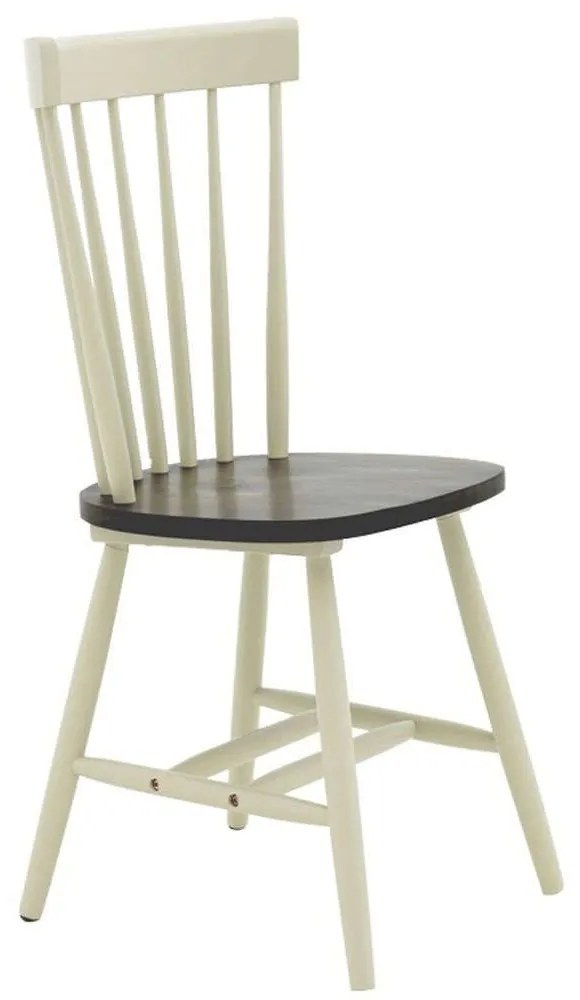 Καρέκλα Larus 250-000006 50x49x90cm White Rubberwood