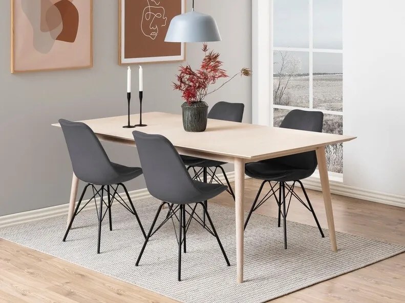 Σετ τραπεζαρίας Oakland 411, 75x100x200cm