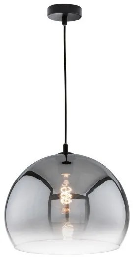 Κρεμαστό Φωτιστικό Οροφής Φ30 Φιμέ Amos 60835 Fischer Honsel-60835-Φιμέ/Smoke 60835