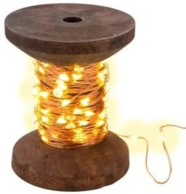 GOOBAY LED φωτιστικό Yarn Spool 60341, 2700K, 100 LEDs, USB, 10m