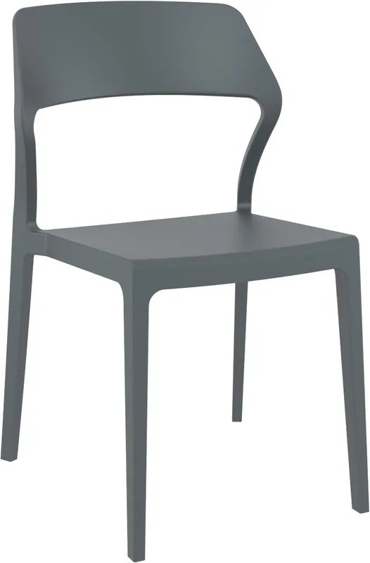 Καρέκλα Snow Dark Grey