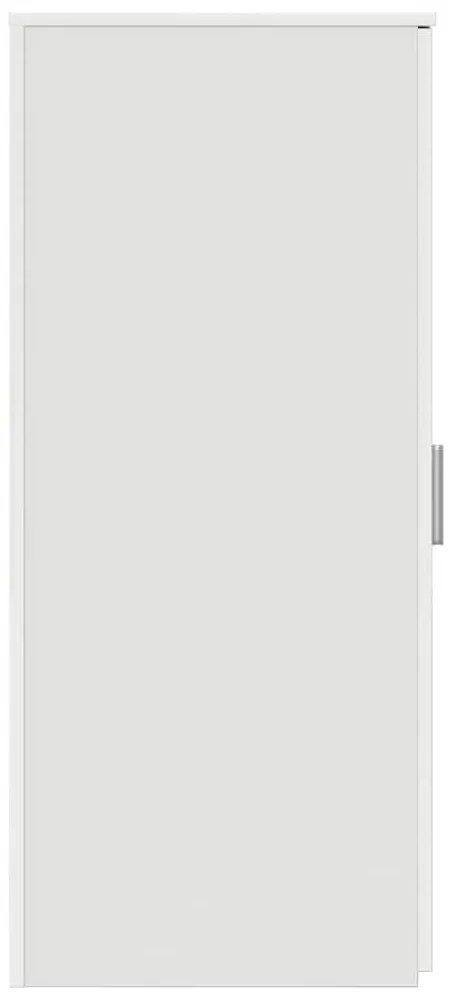 vidaXL Ντουλάπι Αποθήκευσης Λευκό 40x45x103,5 εκ. από Τεχνητό Ξύλο