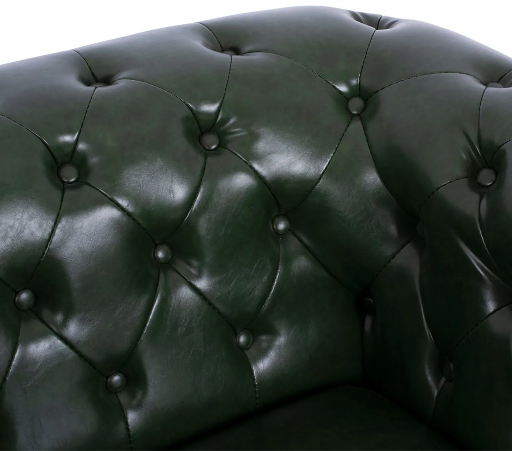 ΠΟΛΥΘΡΟΝΑ T.CHESTERFIELD HM3011.08 ΤΕΧΝΟΔΕΡΜΑ ΚΥΠΑΡΙΣΣΙ 106x87x70 εκ. - 0514483 - HM3011.08