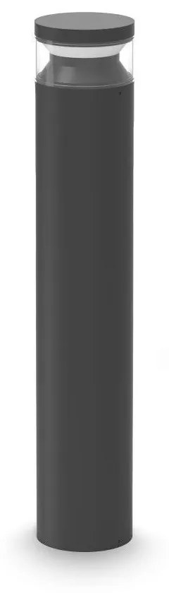 Φωτιστικό Δαπέδου Boeing H070 346717 3000K 1700lm 13x70cm Black Ideal Lux
