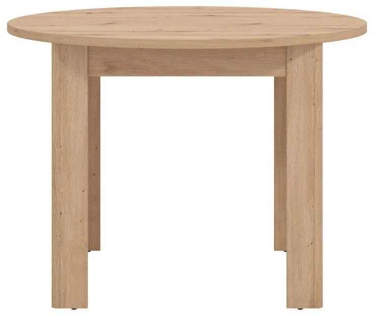 Τραπέζι Ancona Στρόγγυλο Artisan Oak 109x109x76,5 εκ. 109x109x76.5 εκ.