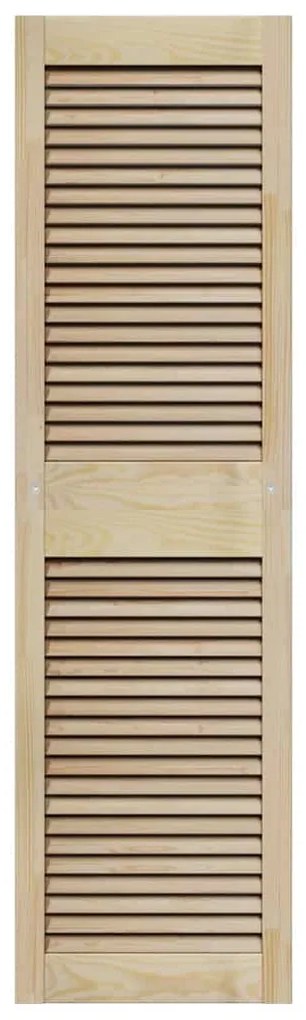 vidaXL Πόρτες Ντουλάπας Other 4 pcs Καφέ 140.5 x 39.5 x 2.1 εκ