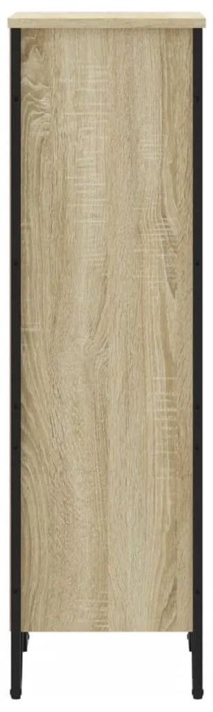 vidaXL Βιβλιοθήκη Sonoma Δρυς 50x31x106 εκ. από Επεξεργασμένο Ξύλο