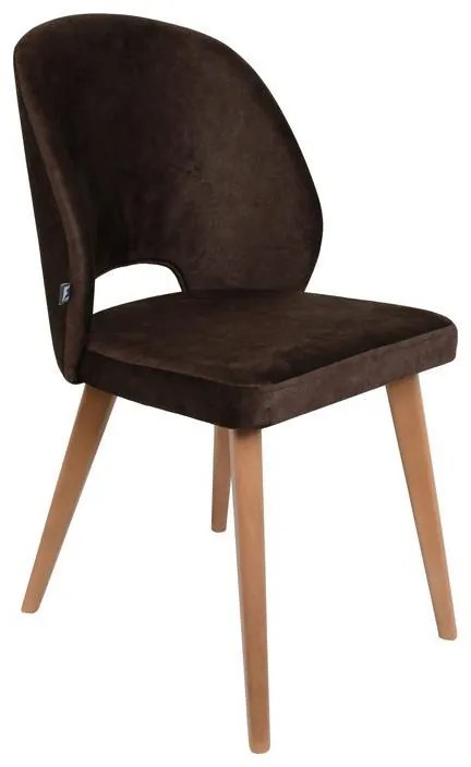 Καρέκλα τραπεζαρίας New Bella Fylliana Ύφασμα Καφέ 48x56x85 εκ. 2αδα 48x56x85 εκ.