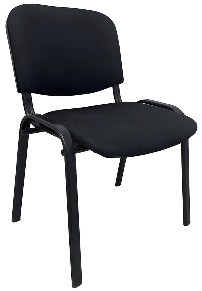 Καρέκλα Επισκέπτη VISTIPRO Μαύρο Ύφασμα-Μέταλλο 40x55x77cm