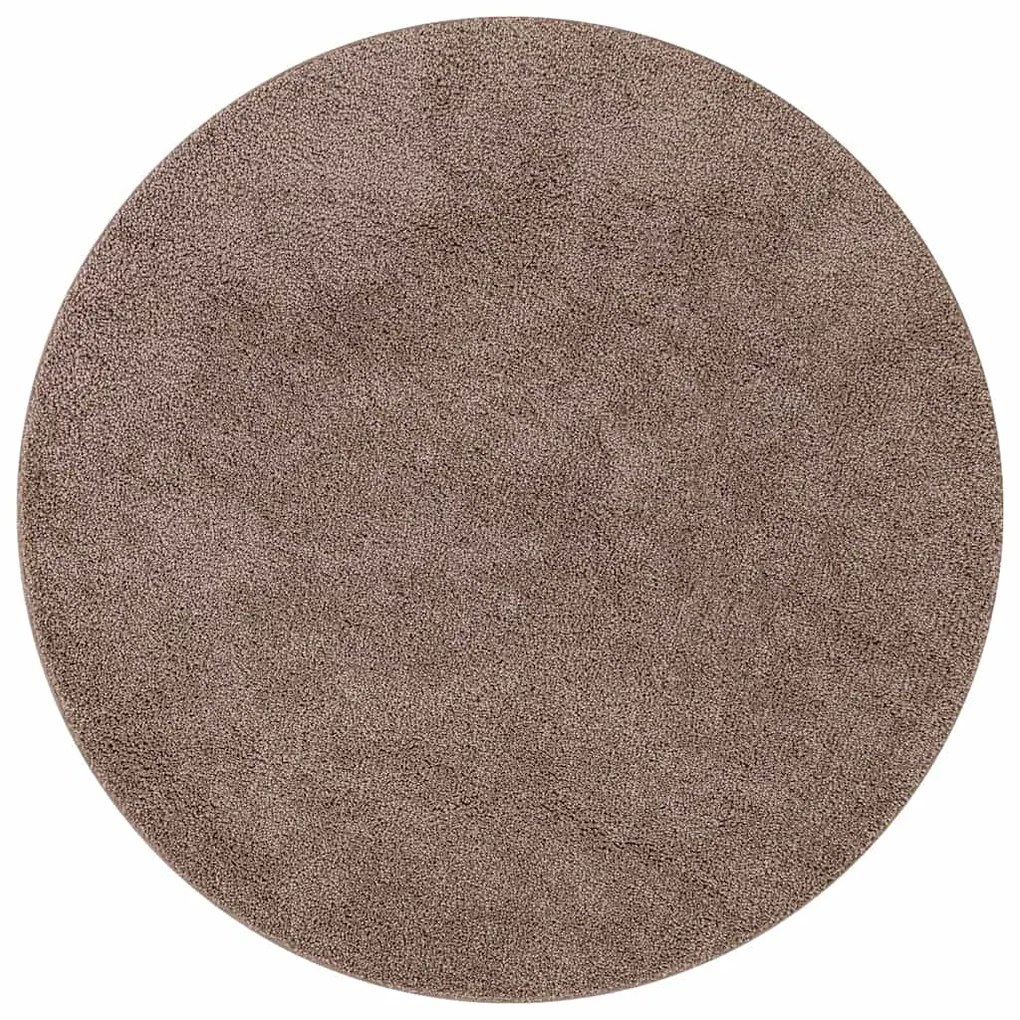 vidaXL Χαλί Καφέ 160 x 160 cm Πολυπροπυλένιο