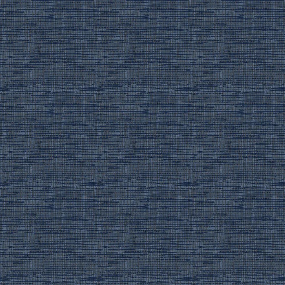 Ταπετσαρία τοίχου Fabric Touch Weave Dark Blue FT221251 53Χ1005