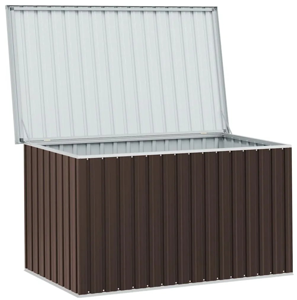 vidaXL Μπαούλο Αποθήκευσης Κήπου Καφέ 171 x 99 x 93 εκ.
