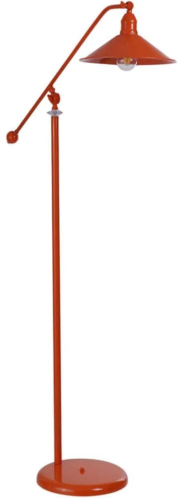 Φωτιστικό Δαπέδου 534LUN5562 30x83x155cm 1xE27 40W Orange Opviq