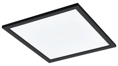 Έξυπνο Φωτιστικό Οροφής Πλαφονιέρα LED 21,5W 3CCT Dimmable 45x45cm Salobrna-Z Eglo-900051-Μαύρο 900051