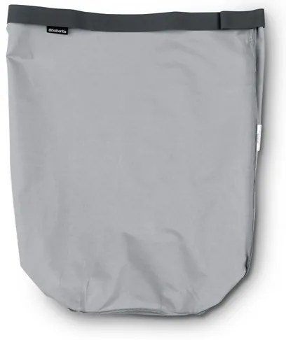 Brabantia 90300187 Καλάθι Απλύτων Υφασμάτινο Πτυσσόμενο Γκρι 50-60L