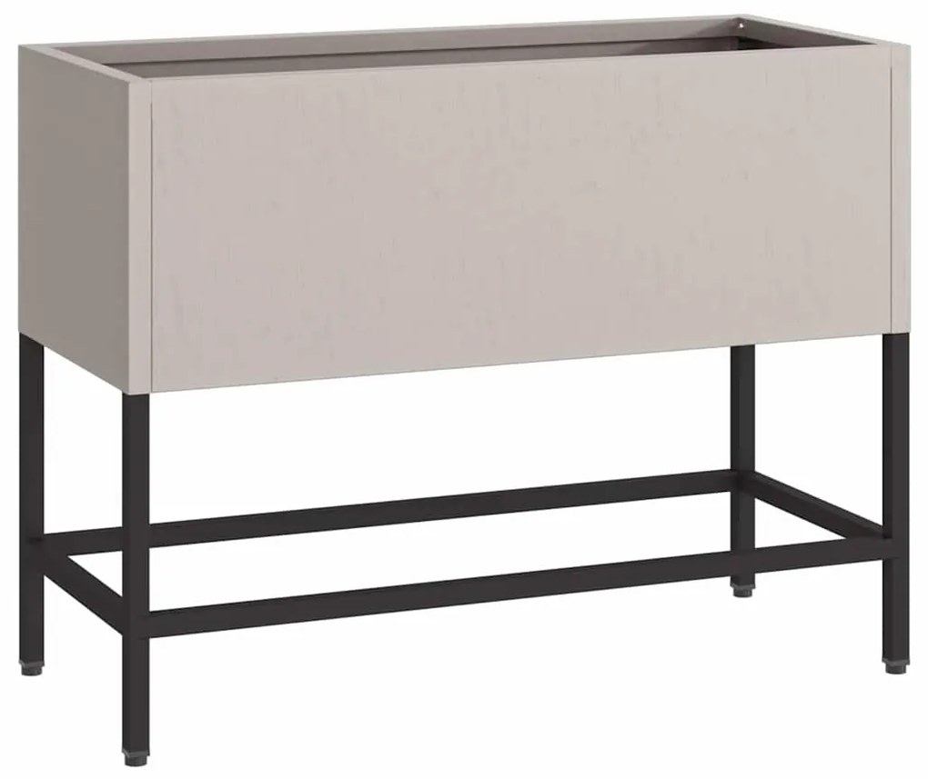 vidaXL Υψωμένη Γλάστρα Κήπου Σκ rusty 60 x 26 x 45 εκ