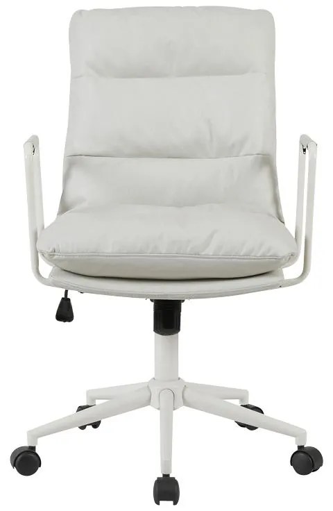 Καρέκλα γραφείου διευθυντη Kreno PES γκρι 56x67x89-97εκ 56x67x97 εκ.