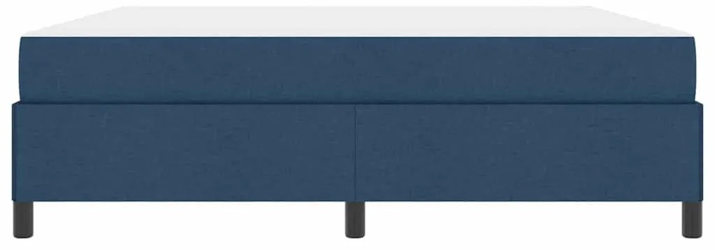 vidaXL Κρεβάτι με ελατήρια Μπλε και Μαύρο 180 x 200 cm