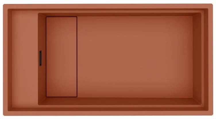 Νεροχύτης κουζίνας DIALOGO 360 Cavern Clay 83 ELLECI 86x46cm
