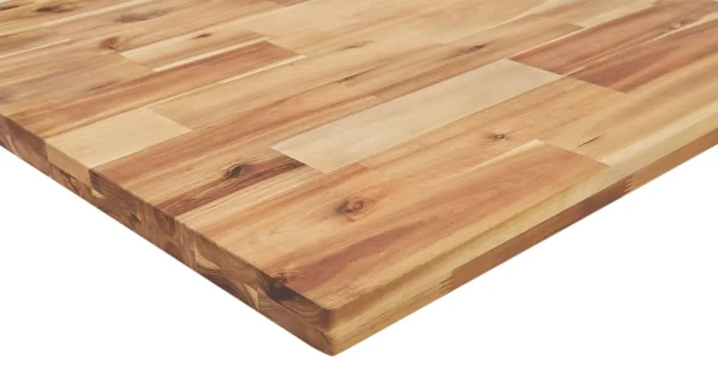 vidaXL Ράφι Κρεμαστό 100x20x4 εκ. Φινίρισμα Λαδιού Μασίφ Ακακία