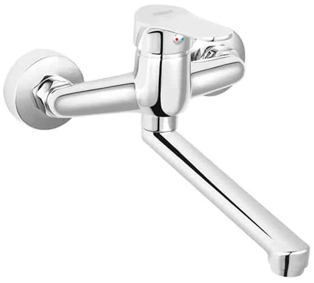 Μπαταρία Κουζίνας Isso BIS5 Εντοιχισμού Chrome Ferro Brass