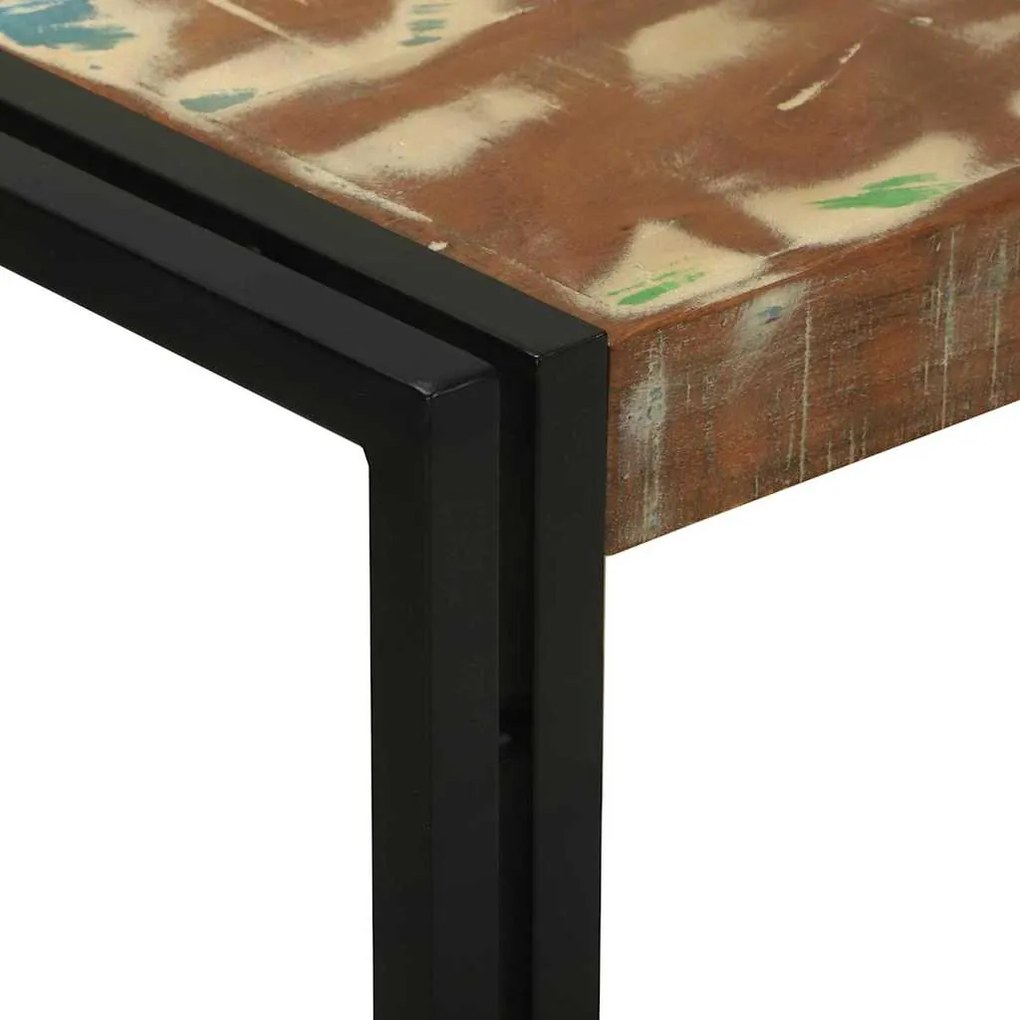 vidaXL Τραπέζι κονσόλας 120 x 33 x 75 εκ Μασίφ ανακυκλωμένο ξύλο