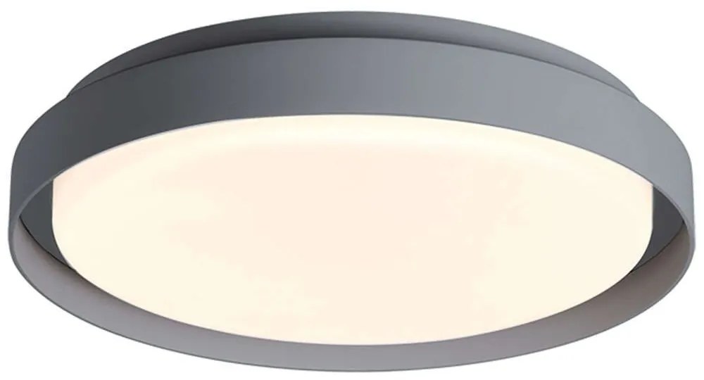 Φωτιστικό Οροφής - Πλαφονιέρα E327 Φ27x7,5cm Led 2041lm 20W 3000K Graphite Aluminum,PC