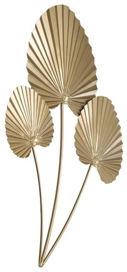Διακοσμητικό Τοίχου Chikuma 426011 59x2,5x77,5cm Gold Eglo Steel