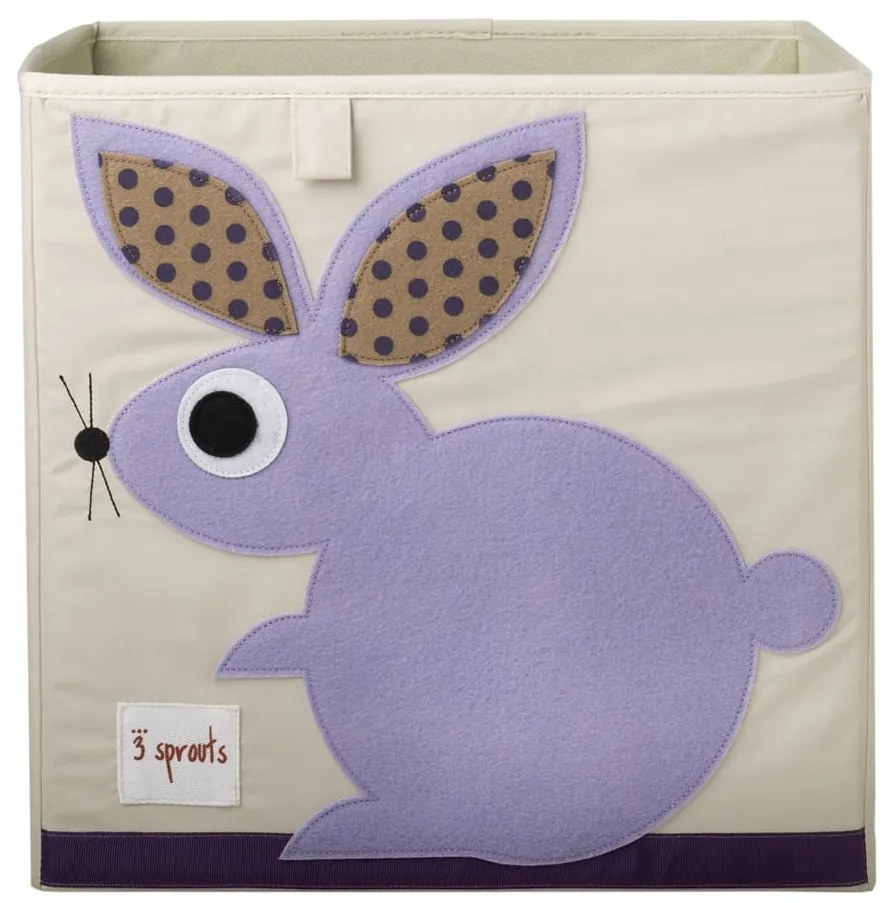 Τετράγωνο καλάθι για παιχνίδια "Rabbit" 3Sprouts