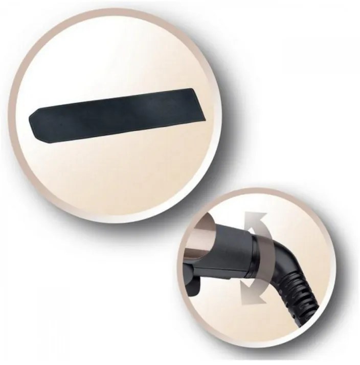 Ισιωτική μαλλιών Remington S8540 Keratin Protect, Κεραμικές πλάκες, 9 ρυθμίσεις θερμοκρασίας, 150°C - 230°C, Οθόνη LCD , Χρυσό/Μαύρο