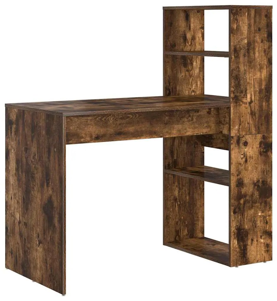vidaXL Γραφείο Καπνιστή δρυς 113 x 54 x 120 εκ. Επεξεργασμένο ξύλο